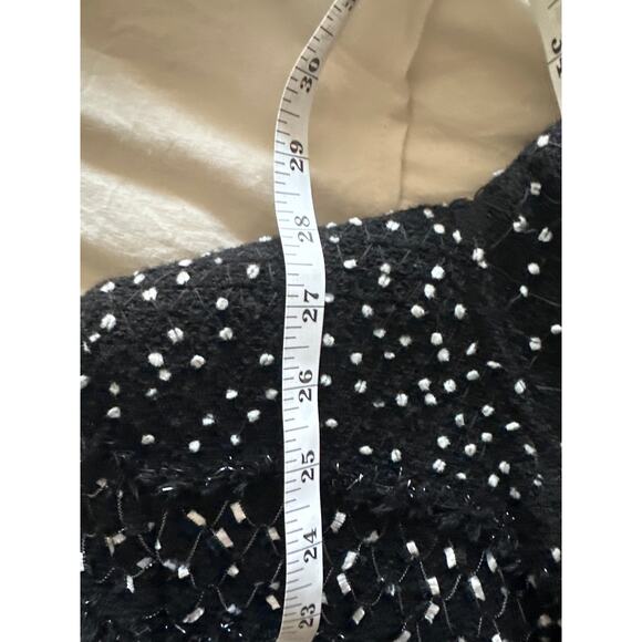 Escada Women Cardigan EUR 38‎ Black Ribbon Knit Wool Button Size 8 - Picture 9 of 9